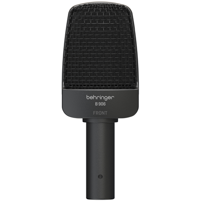 Behringer b 906 micrófono dinámico para aplicaciones de instrumentos y vocales